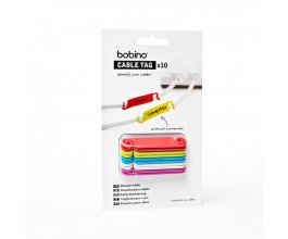 BOBINO Značkovač - popisky kabelů 10 kusů barevný mix 5 barev