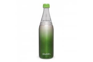 ALADDIN Fresco Twist&Go vakuová láhev na vodu 600 ml zelená