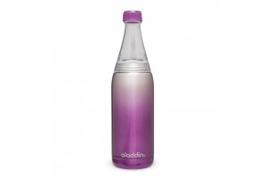 ALADDIN Fresco Twist&Go vakuová láhev na vodu 600 ml fialová