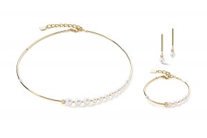 COEUR DE LION Dárkový set náhrdelník, náramek a náušnice 1102/50-1416