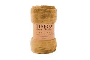 TISECO Pléd COSY mikroplyš 150 x 200 cm okrový
