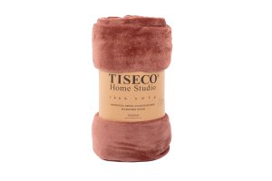 TISECO Pléd COSY mikroplyš 150 x 200 cm červenohnědý