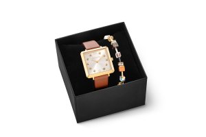 Dárkový set hodinek s náramkem COEUR DE LION 7632/53-1116