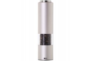 AdHoc Elektrický mlýnek na pepř nebo sůl eMill, CeraCut, plast ocel akrylát šedý světlý 21,5cm