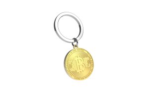 MTM Klíčenka Krypto zlatý Bitcoin