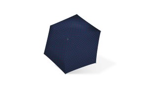Reisenthel Skládací deštník modrý s červenými puntíky